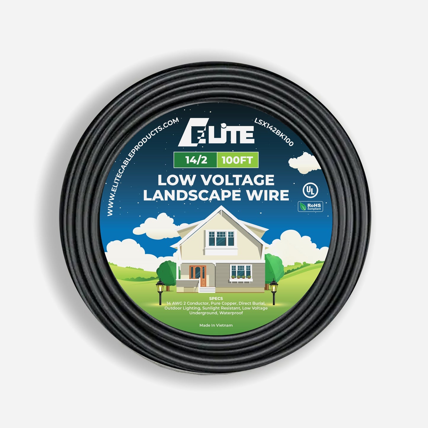 14/2 Landscape Wire 100ft